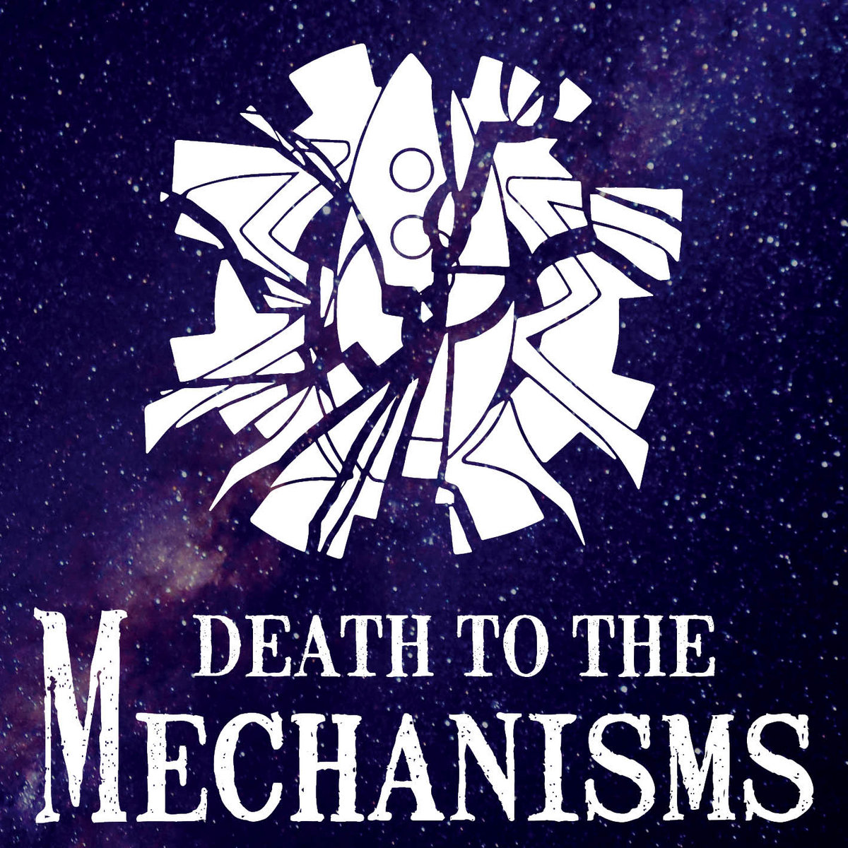 The cover art for the album Death To The Mechanisms.